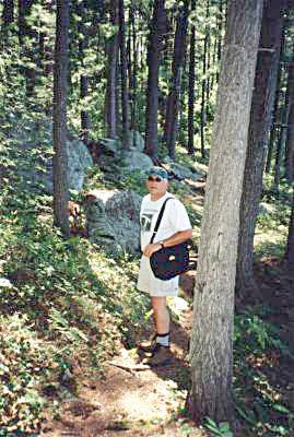 Norm on the Berm Lake Trail - Algonquin Park