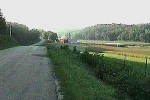 A quiet valley east of Leon