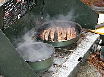 An Algonquin Park breakfast