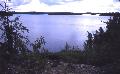 View from the shore of Haggart Lake