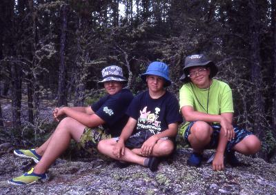 Haggart Lake camp - Woodland Caribou Park