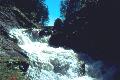 A falls along the Haggart River - Woodland Caribou Park