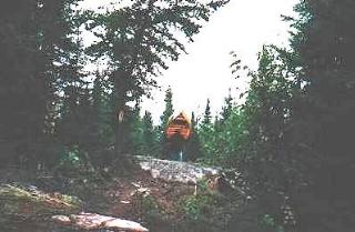 Walt on a portage