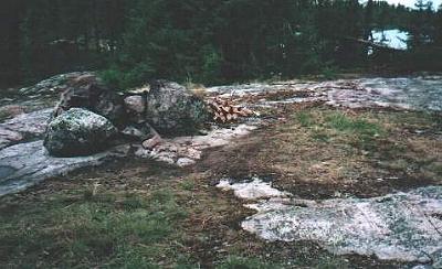 Firewood was plentiful