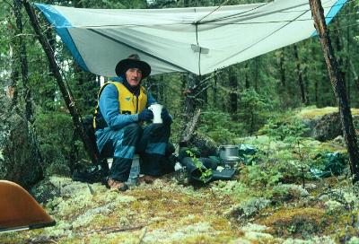 Cold and Wet - 5th portage south of Murdock Lake