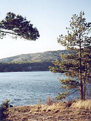 North view of Threenarrows Lake