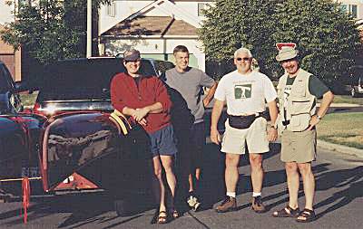 Norm Rail, Wayne Morrison, Norm Hooper and John Nikita - Morning Departure