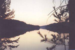 West View of Waterclear Lake - Algonquin Park