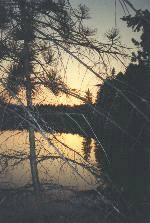 Sunrise on Big Thunder Lake - Algonquin Park, Canada