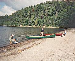 North shore of Manitou Lake - Algonquin Park, Canada