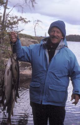 "Dumb luck had put them over the Lake Trout...'