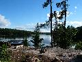 campsite Three Island, Iron Lake