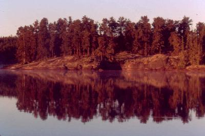 The view from our Broken Arrow Campsite
