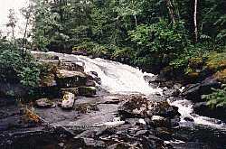 A small falls - woodland caribou park