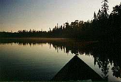 Leaving Woodland Caribou Park