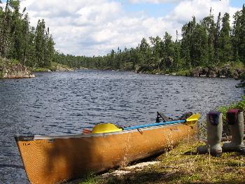 Landing at the Rostol - Gammon portage