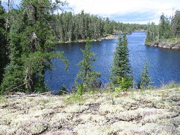 View from the Rostol - Gammon portage