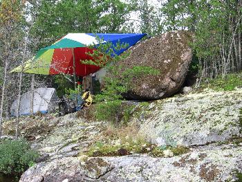 Joey Lake camp